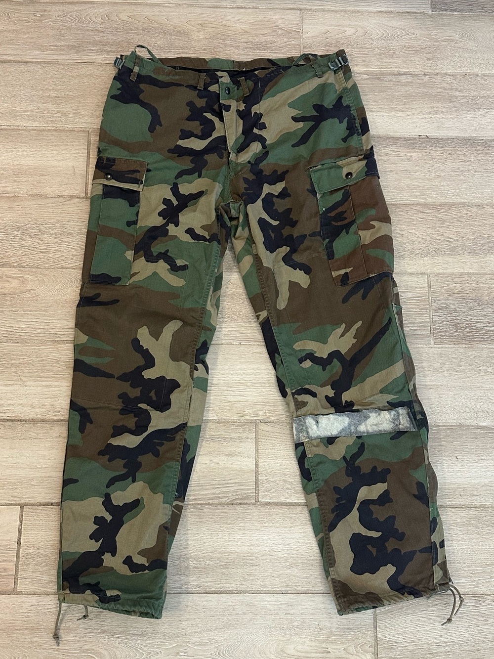VTG U.S. Military Suit Chemical Protective Woodland Pants, Size: Medium